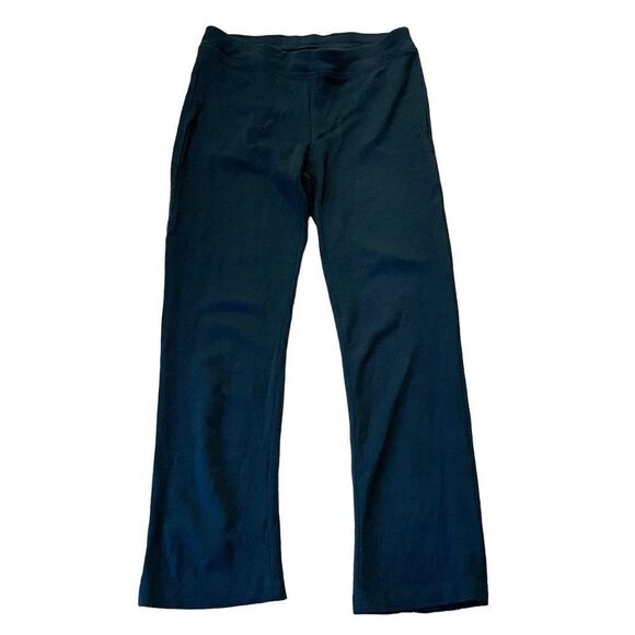 Eileen Fisher black pull on pant wide xs - Picture 1 of 8